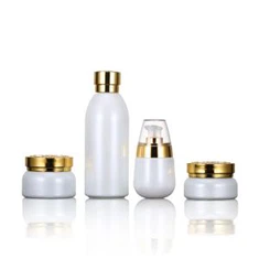 100 ml gull sølvpumpe flaske